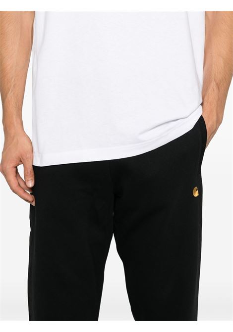 chase sweat pant uomo neri CARHARTT WIP | I03366700F.XX